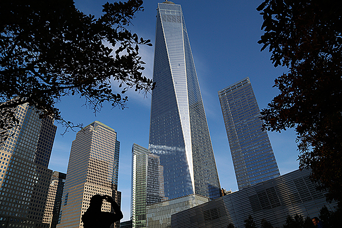 Небоскреб One World Trade Center в Нью-Йорке. Фото: John Schults/Reuters