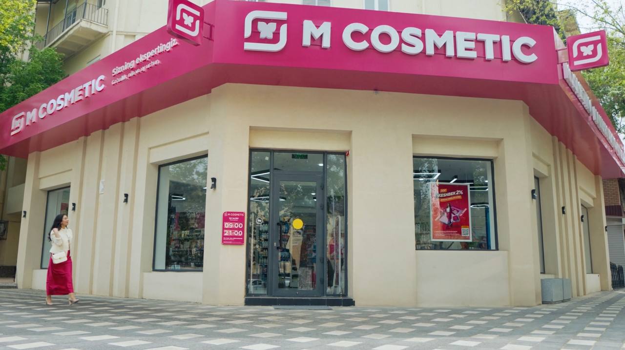 Сеть M Cosmetic открыла свой 100-й магазин в Узбекистане