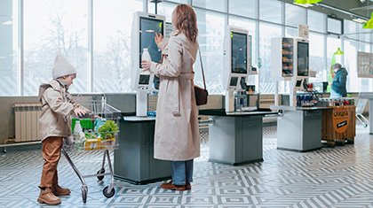 Кассы самообслуживания: опыт внедрения, технологии, эффективность