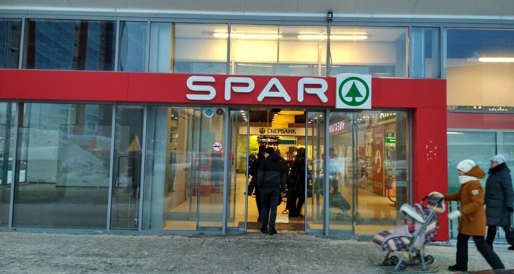 Spar томск карта
