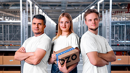 Ozon: получить 1600 лидов в день, трудоустроить 1000 сотрудников при помощи BetaOnline