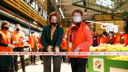 Spar открыл крупнейший гипермаркет в Калининграде