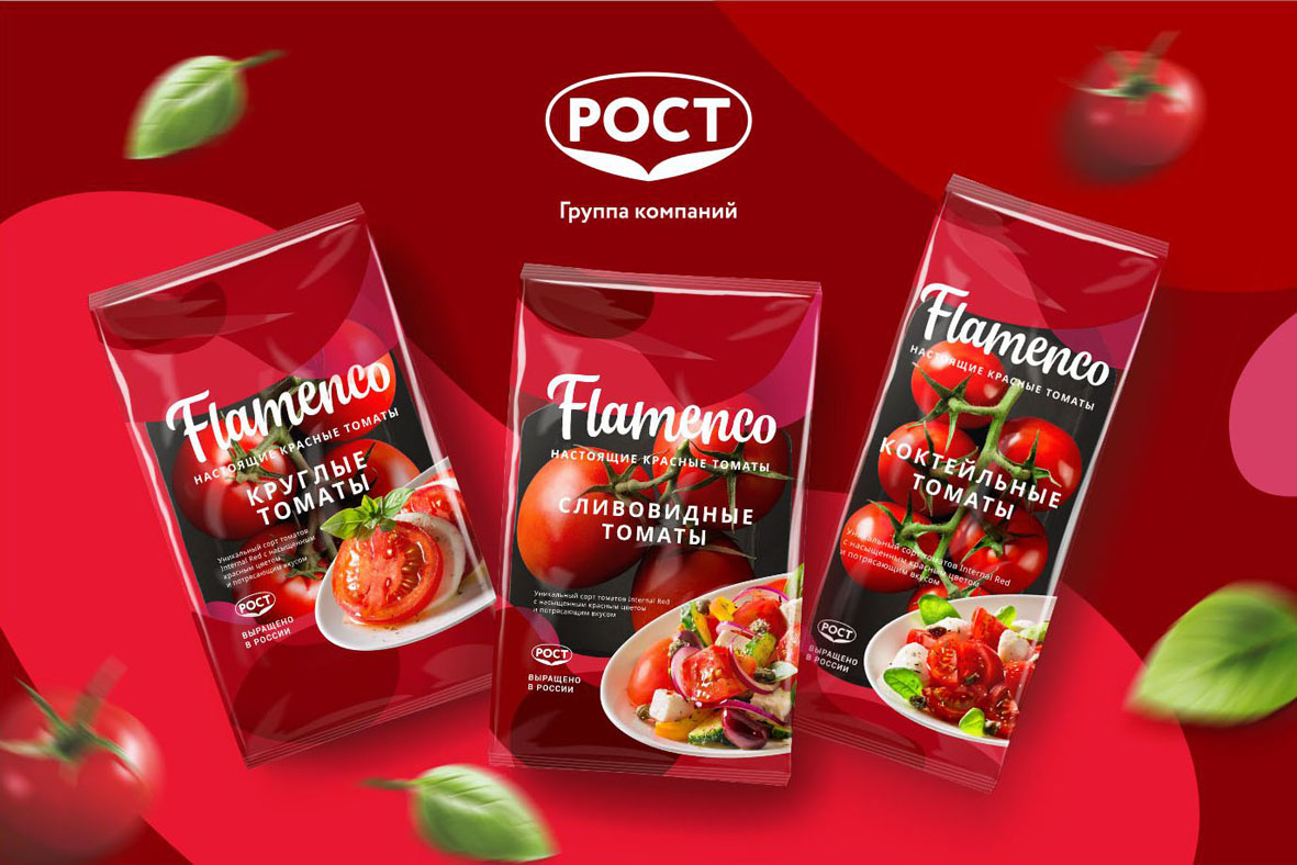 Найдены идеальные томаты для салата - FLAMENCO: насыщенно-красные каквнутри, так и снаружи