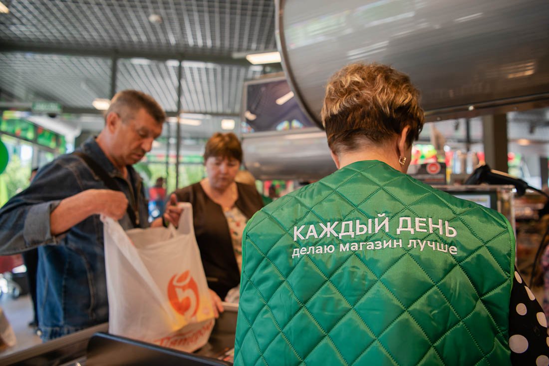Starting from July 2019, Pyaterochka stores will be reconstructed in accordance with the new concept
