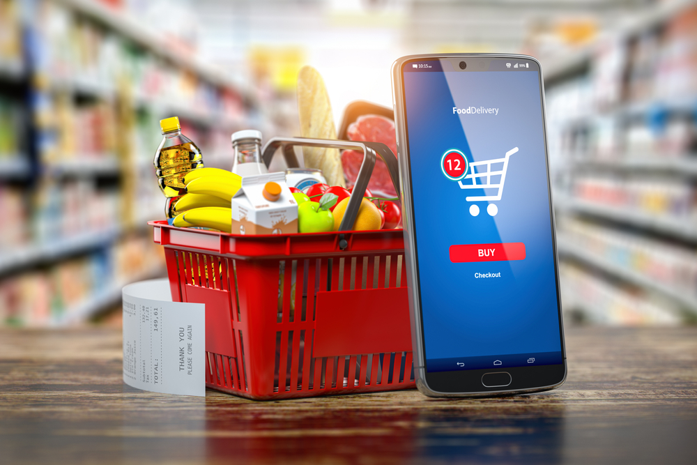 e-grocery, интернет, онлайн-продажи, заказ продуктов, доставка продуктов