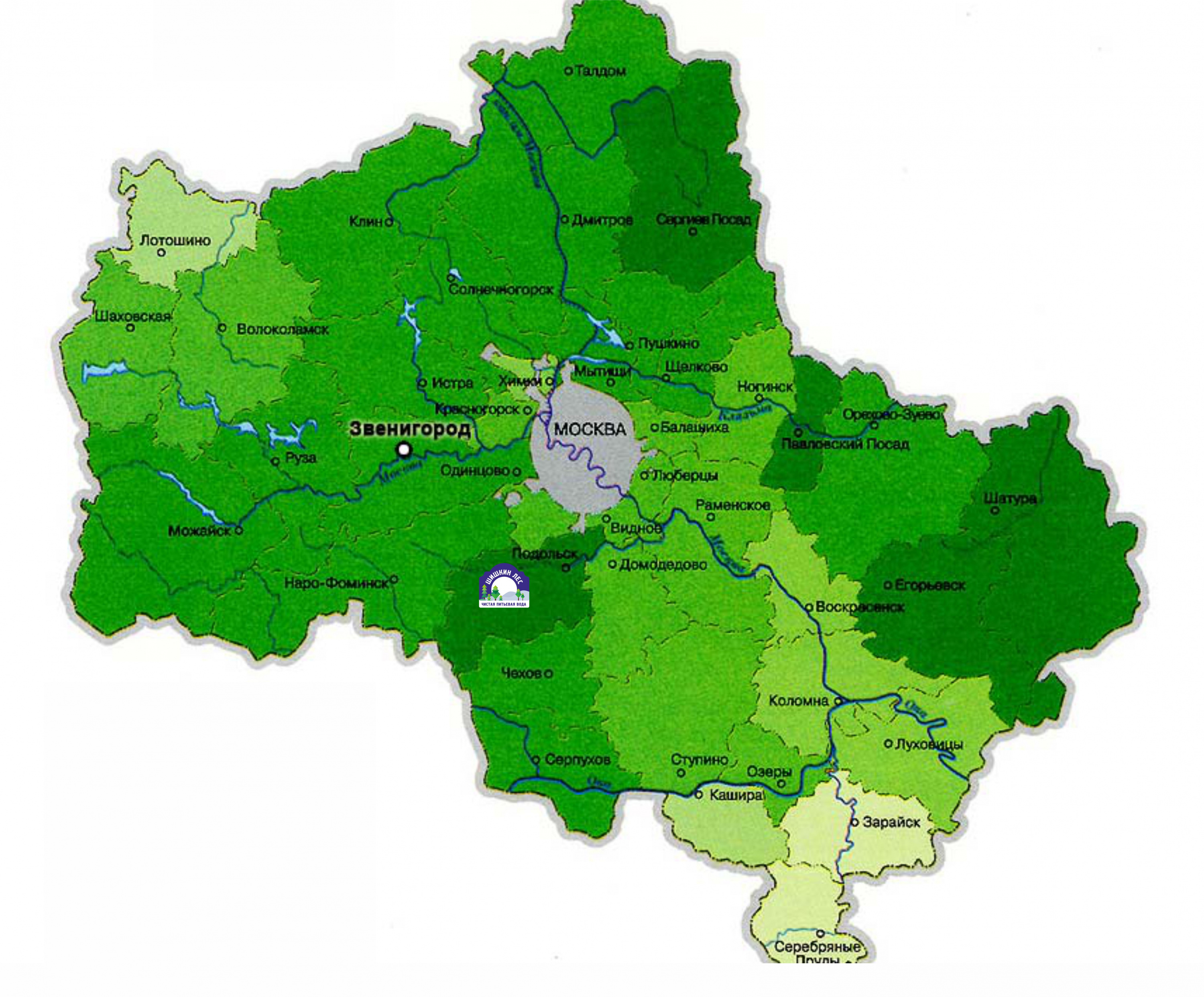 «Шишкин лес»: путь воды