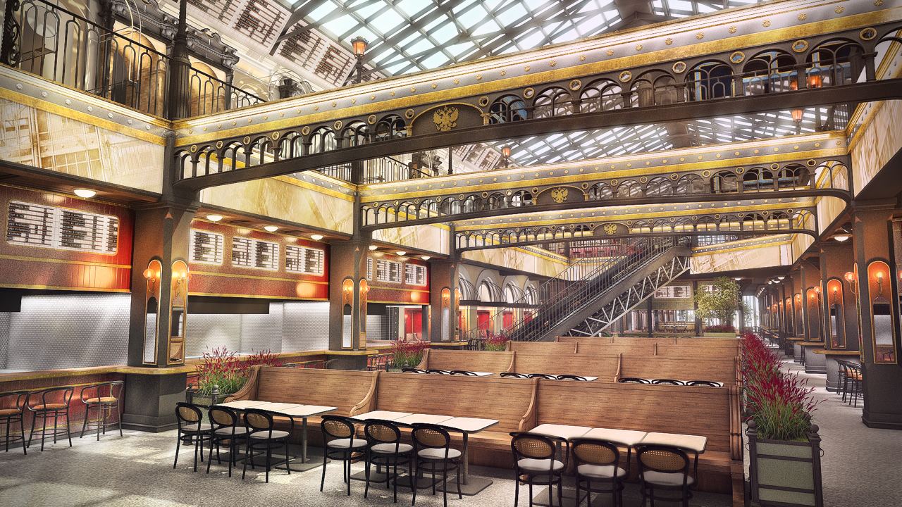 В Санкт-Петербурге заработал гигантский фудмолл Vokzal 1853 – Новости ...