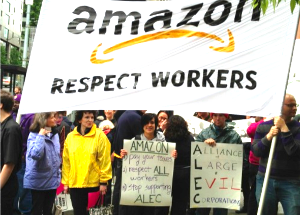 Amazon exploitation of labour