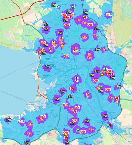 Гипермаркеты Санкт-Петербурга, InfoLine, 2018 год