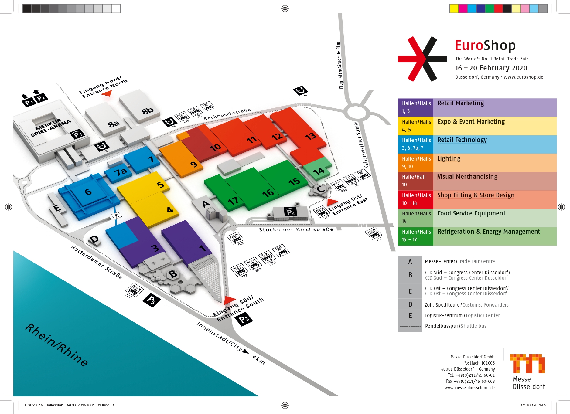 План выставки EuroShop