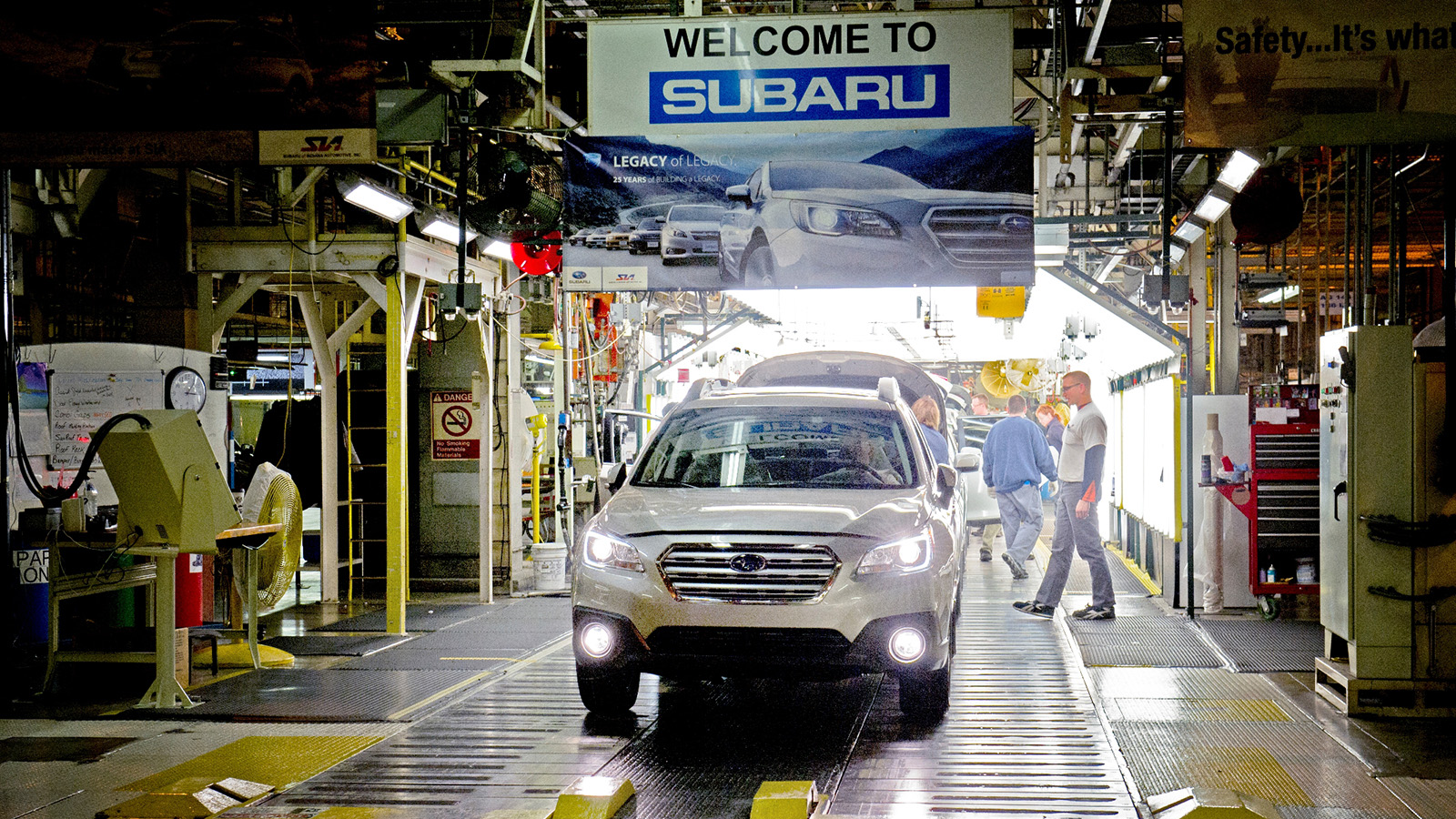 Сборка автомобилей Subaru в разных странах