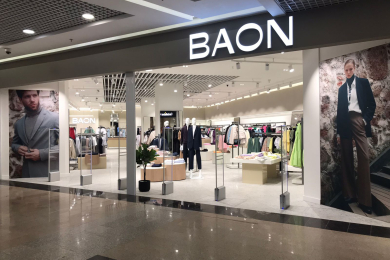 Сеть Baon продолжила открывать магазины в обновленной концепции