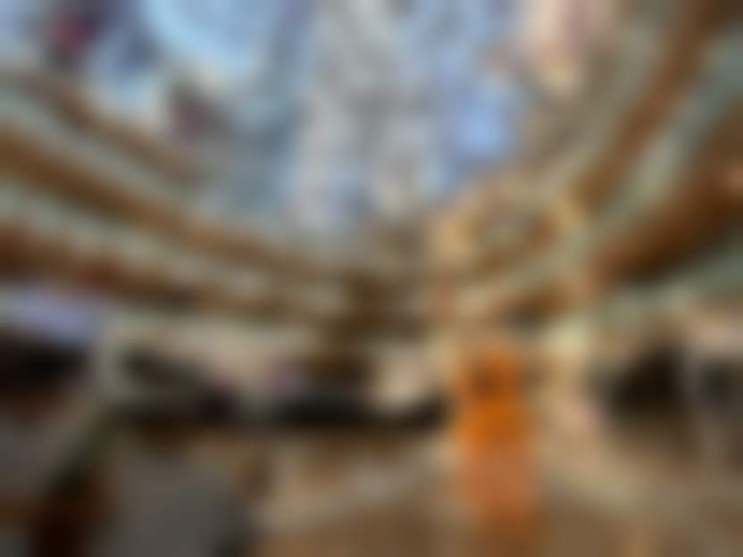 Закрытый из-за коронавируса торговый центр «Афимолл» в Москва-Сити. Фото: Geshas/shutterstock.