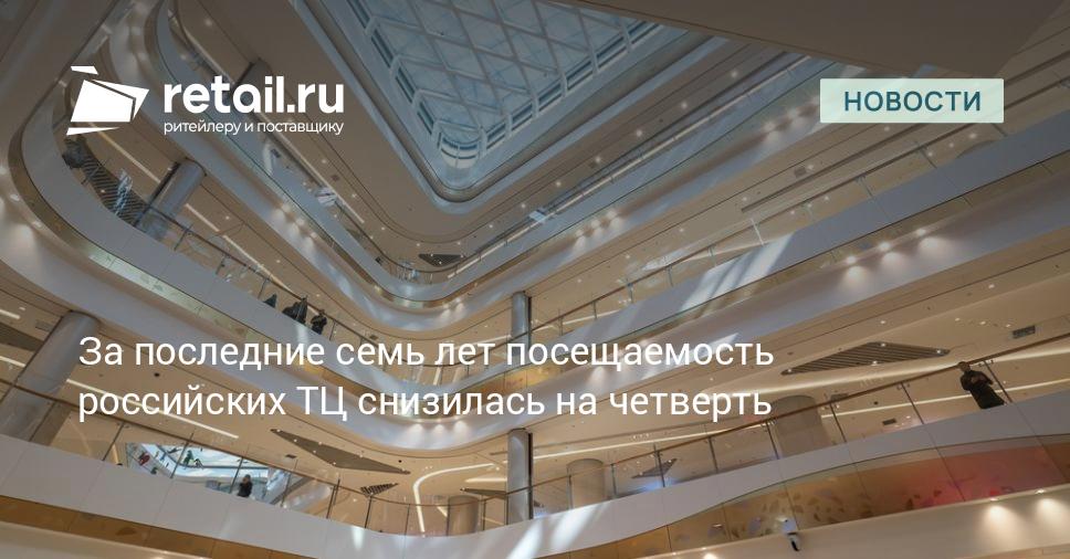 Пустые залы в торговом центре