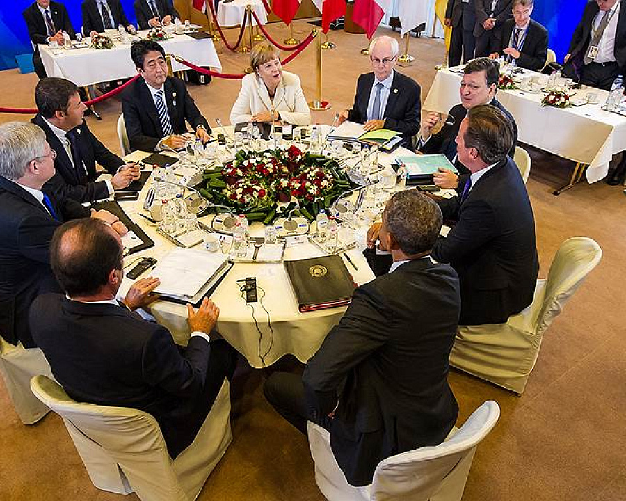 Россия все еще надеется, что ее исключение из G7 носит временный характер. Фото: Geert Vanden Wijngaert, AP